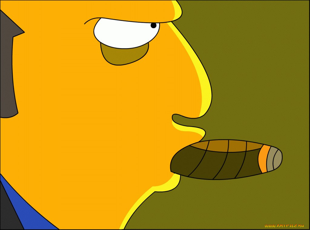 , the, simpsons